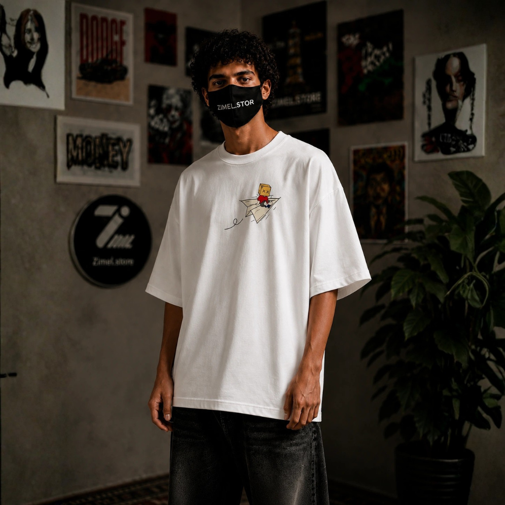 Dream Chaser Graphic Drop-Shoulder Tee