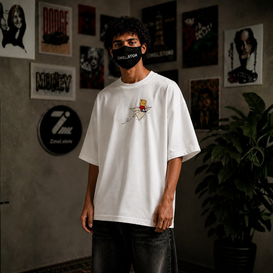 Dream Chaser Graphic Drop-Shoulder Tee