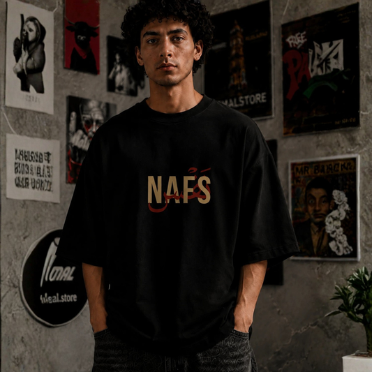 Ego Concept Graphic Drop-Shoulder Tee