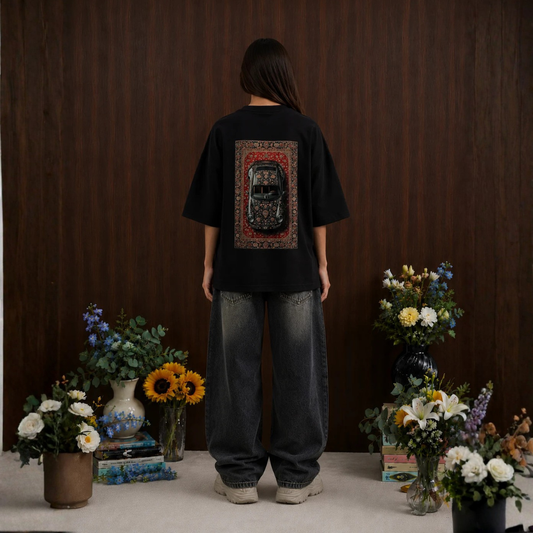 Persian Livery Sports Car Oversized T-Shirt